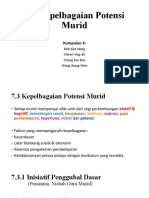 7.3 Kepelbagaian Potensi Murid: Kumpulan 4