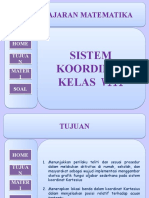 Sistem Koordinat Kelas VIII