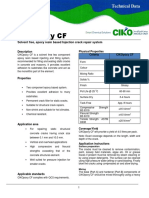 Cikopoxy CF: Technical Data