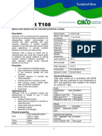 Cikocoat T100: Technical Data Sheet