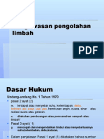 Pengawasan pengolahan limbah