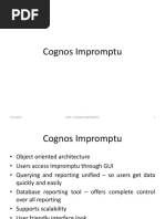 1/22/2019 1 Unit-2 Cognos Impromptu