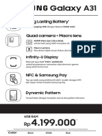 Spec Card - A31 - 150420