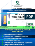 Clase 5 Maestría CETER Procesos Termoquimicos Gasificacion