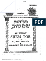 Selijhot - SHEM TOV - Compilado Por Rajel Rojas