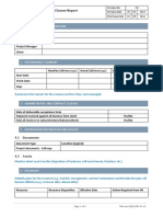 12-Project Closure Report