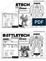 Fichas Preto e Baranco para Impressão Battletech