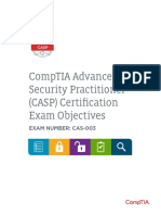 Comptia Casp Cas 003 Exam Objectives PDF