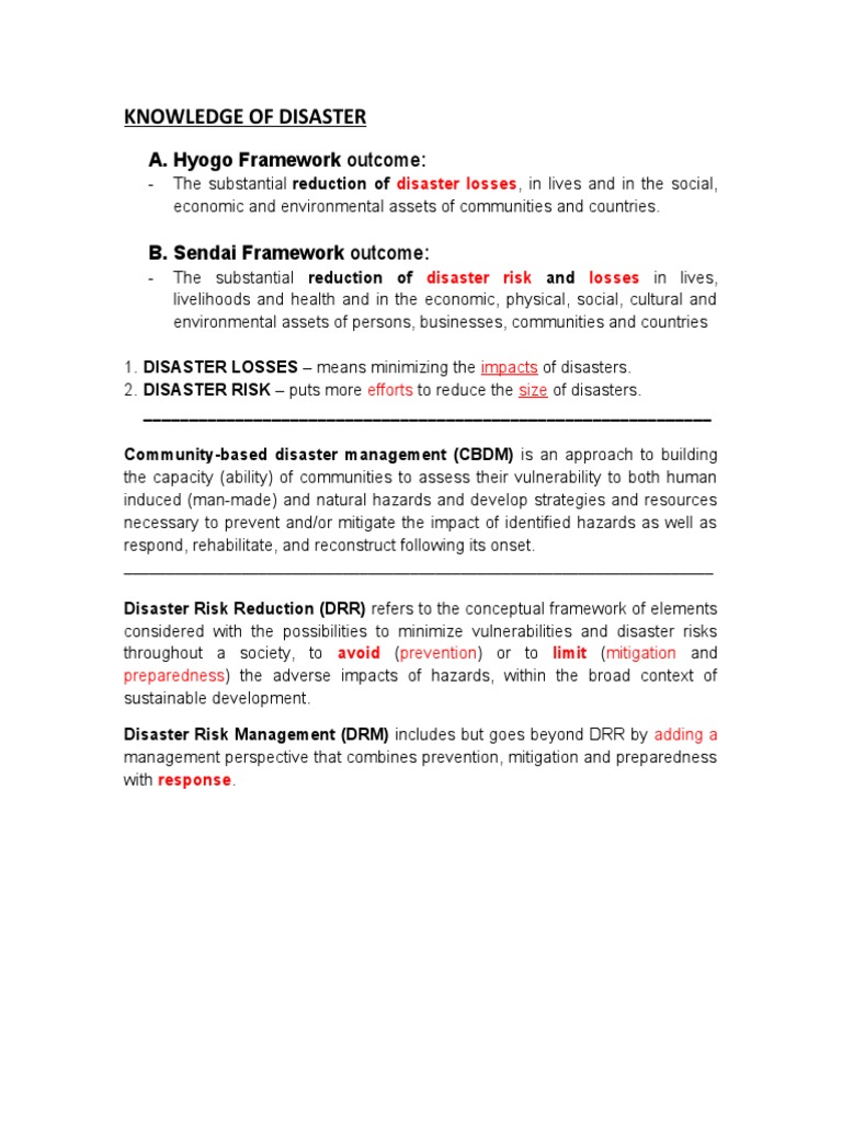 Knowledge of Disaster | PDF | Finance & Money Management | Social Science