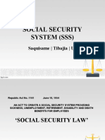 Social Security System (SSS) : Saquisame - Tibajia - Uy