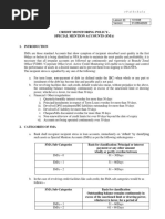 Credit Monitoring Policy - Special Mention Accounts (Sma) : Epathshala