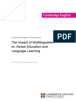 The Impact of Multilingualism On Global Education and Language Learning