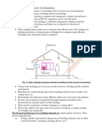 Thermal Performance of Buildings