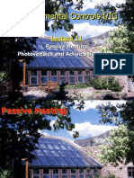 Passive Solar Heating Design Guidelines