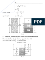 Geotechnical Engineering: 2.3 Unit WT., Void Ratio, MC and Sp. Gravity Relationship