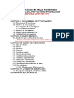 Estructura Del Proyecto de Investigación (Ubc 2017) PDF