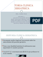 Historia Clinica Geriatrica