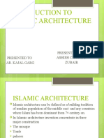 INTRODUCTION TO ISLAMIC ARCHITECTURE by ASHISH GROUP