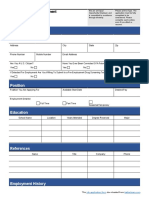 Job Application Form Download Standard 20170814