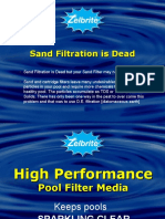 Sand Filtration Is Dead