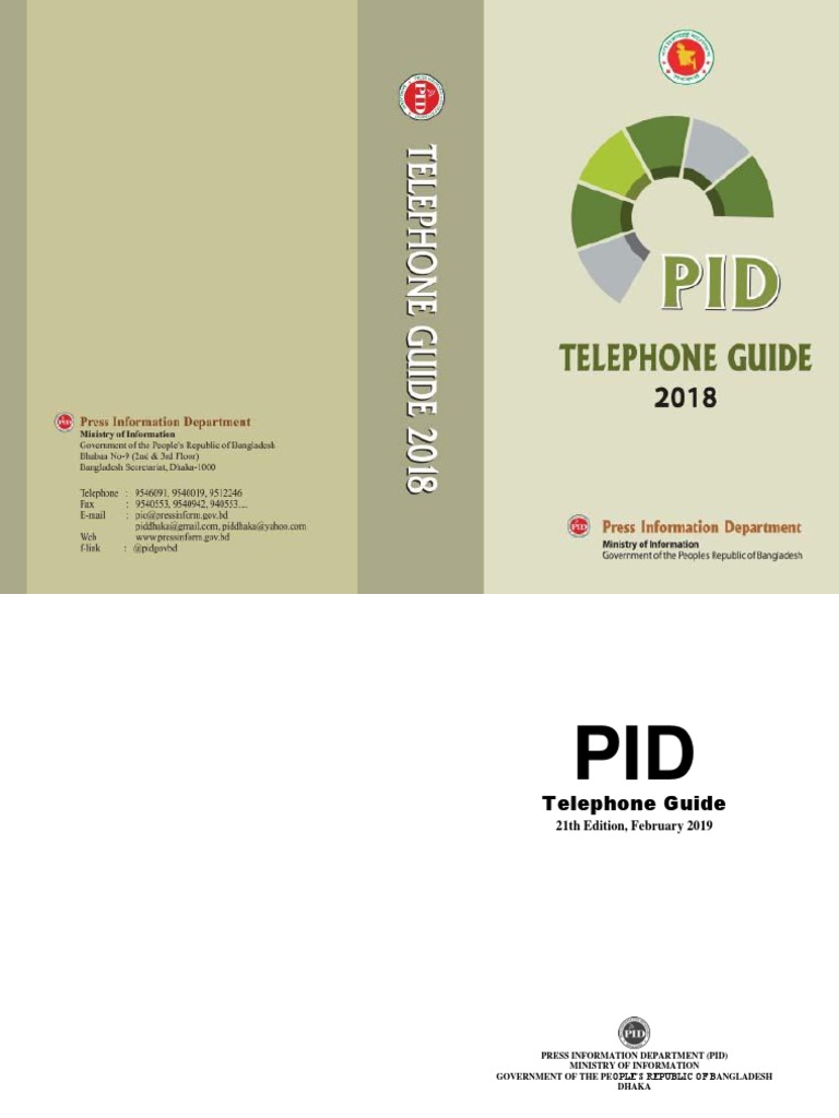 Telephone Guide - April
