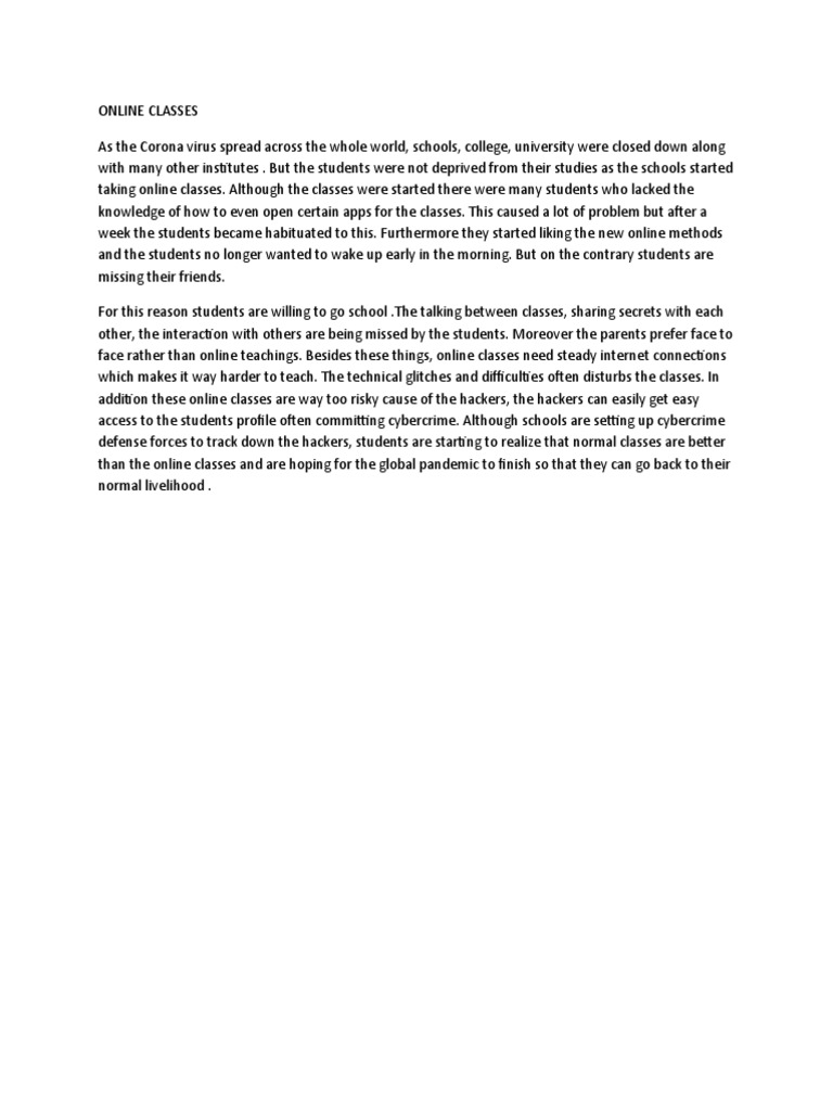 short essay year 2