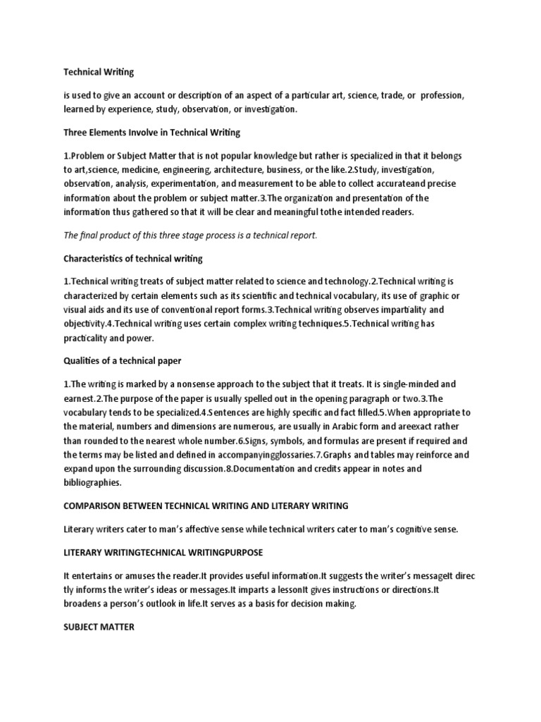 ABC S of Technical Writing | PDF | Writers | Science