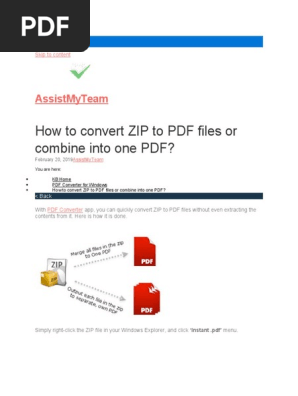 Convertir Zip A Pdf ZIP Converter Convert HTML Files From ZIP