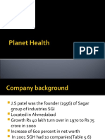 Planet Health - Ratail Marketing Case