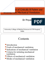 4.1 Mechanical Ventilation Part I