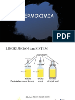 TERMOKIMIA Entalpi