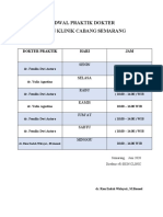 Jadwal Praktik Dokter