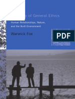 A Theory of General Ethics - Human Relationships, Nature, and The Built Environment PDF