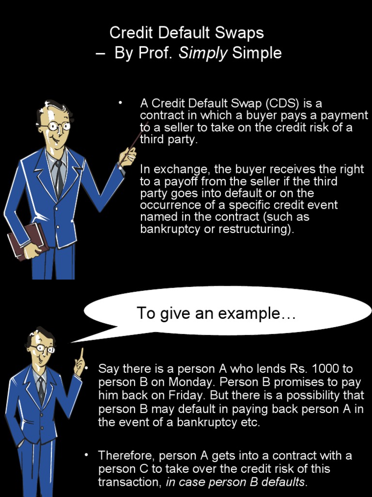 Credit Default Swaps - by Prof. Simply Simple | PDF | Credit Default ...