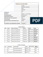 Irrigation HRMS: Employee Local Cadre Details