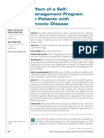2001 - Effect of A Self-Management Program On Patients With Chronic Disease PDF