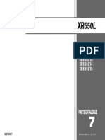 XR650L 2015 Partes PDF