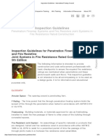 Inspection Guidelines - International Firestop Council