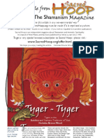 Sharing a Free Article from The Shamanism Magazine on Tigers in Tibetan Traditions