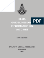 GSK SLMA Guidelines Information On Vaccines