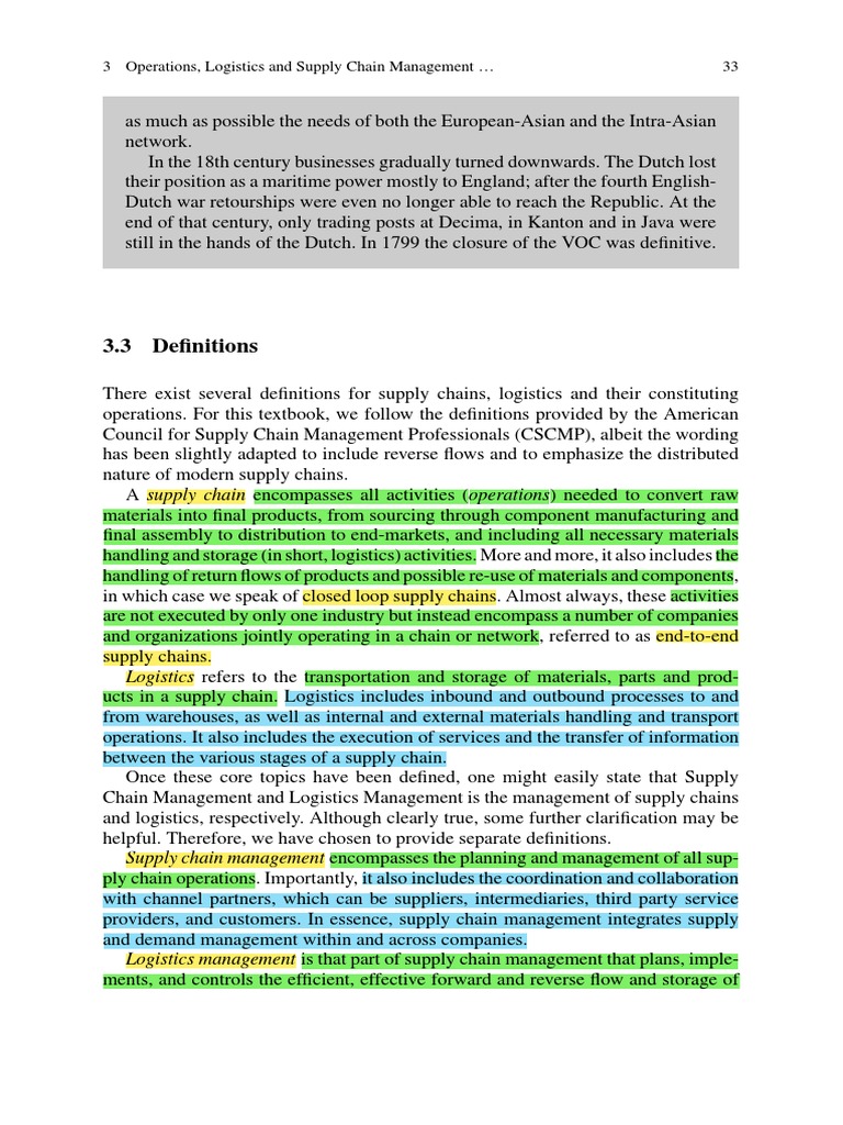 Supply Chain and Logistics Management | PDF | Logistics | Supply Chain