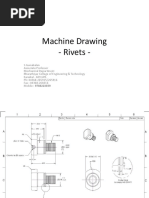 Machine Drawing - Rivets