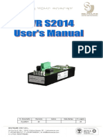 S2014 Instruction Manual