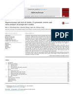 Hyperurecemia and Stroke Meta-analysis