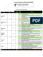 Air Conditioning and Refrigeration (MEC 4413/MEC60603) : Case Study Report Marking Rubric