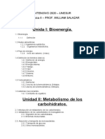 INTENSIVO 2020 Bioquimica II Medicina Veterinaria para Los Fin de Semana