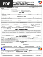 Application Form Unified Multi-Purpose Id (Umid) Card: Social Security System