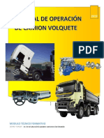 Manual Del M.O - Camion Volquete PDF