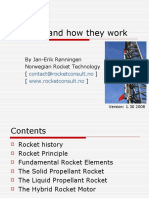 Rockets and How They Work: by Jan-Erik Rønningen Norwegian Rocket Technology