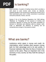 What Is Banking?